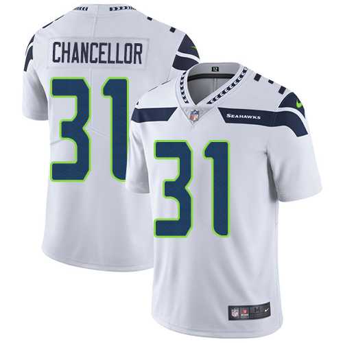 Nike Seattle Seahawks #31 Kam Chancellor White NFL Vapor Untouchable Limited Jersey,We sell and wholesale Nike Seattle Seahawks #31 Kam Chancellor White NFL Vapor Untouchable Limited Jersey on line form chian!